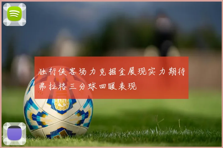 独行侠客场力克掘金展现实力期待弗拉格三分球回暖表现